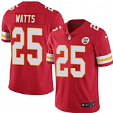 Nike Men & Women & Youth Chiefs 25 Armani Watts Red NFL Vapor Untouchable Limited Jersey,baseball caps,new era cap wholesale,wholesale hats